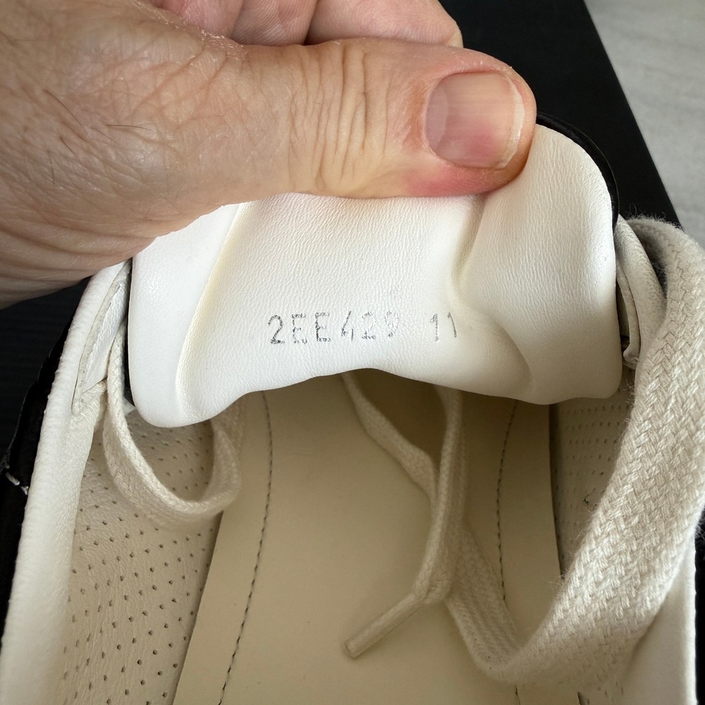 Prada re-edition Men's Black Nappa Leather Sneakers Shoes 2EE429, Size UK 11 - Picture 10 of 16